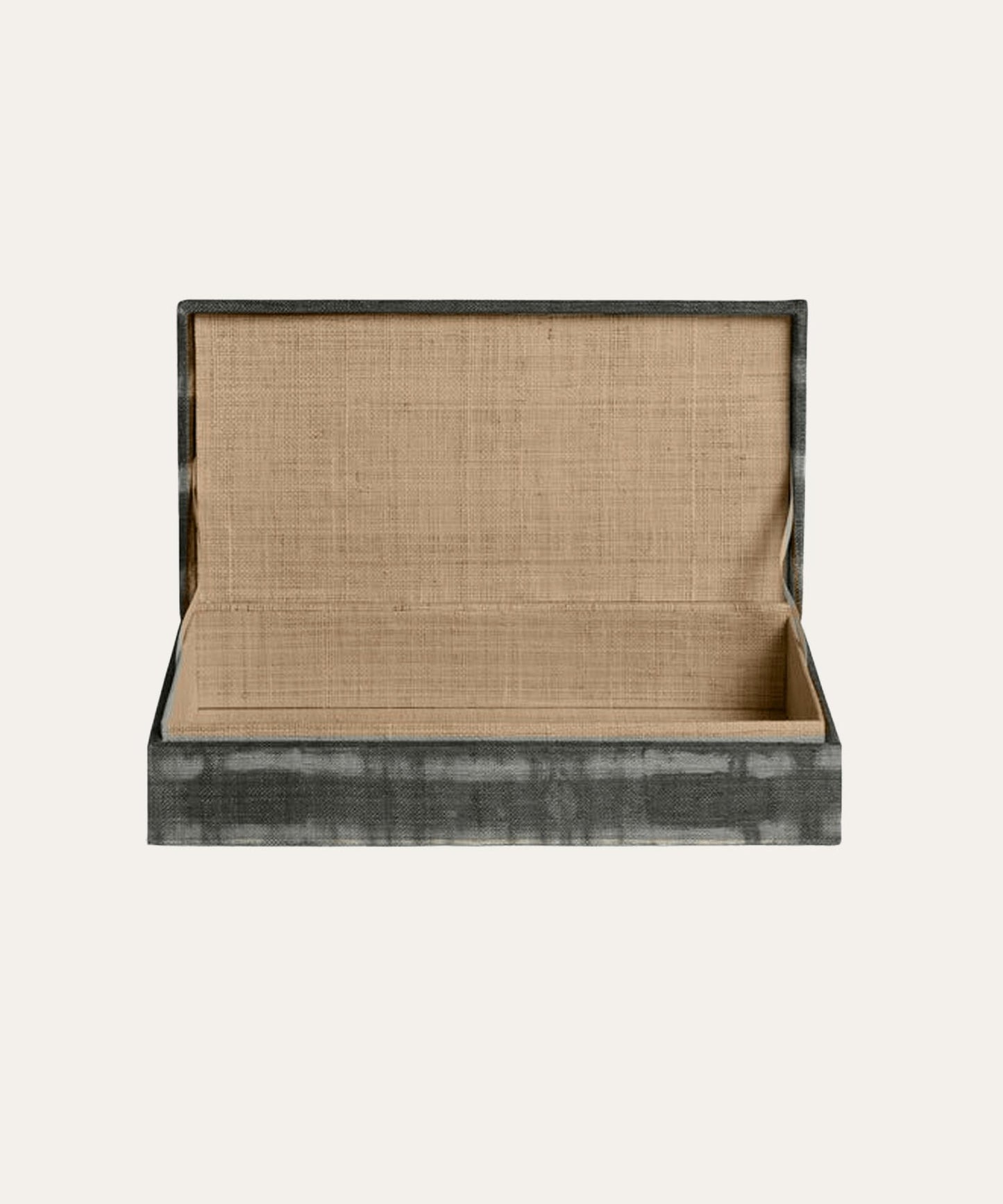 Maili Tie Dye Box, Gray - Stephenson House