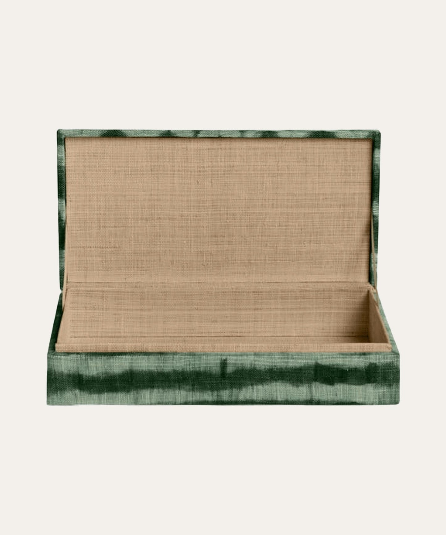 Maili Tie Dye Box, Green - Stephenson House