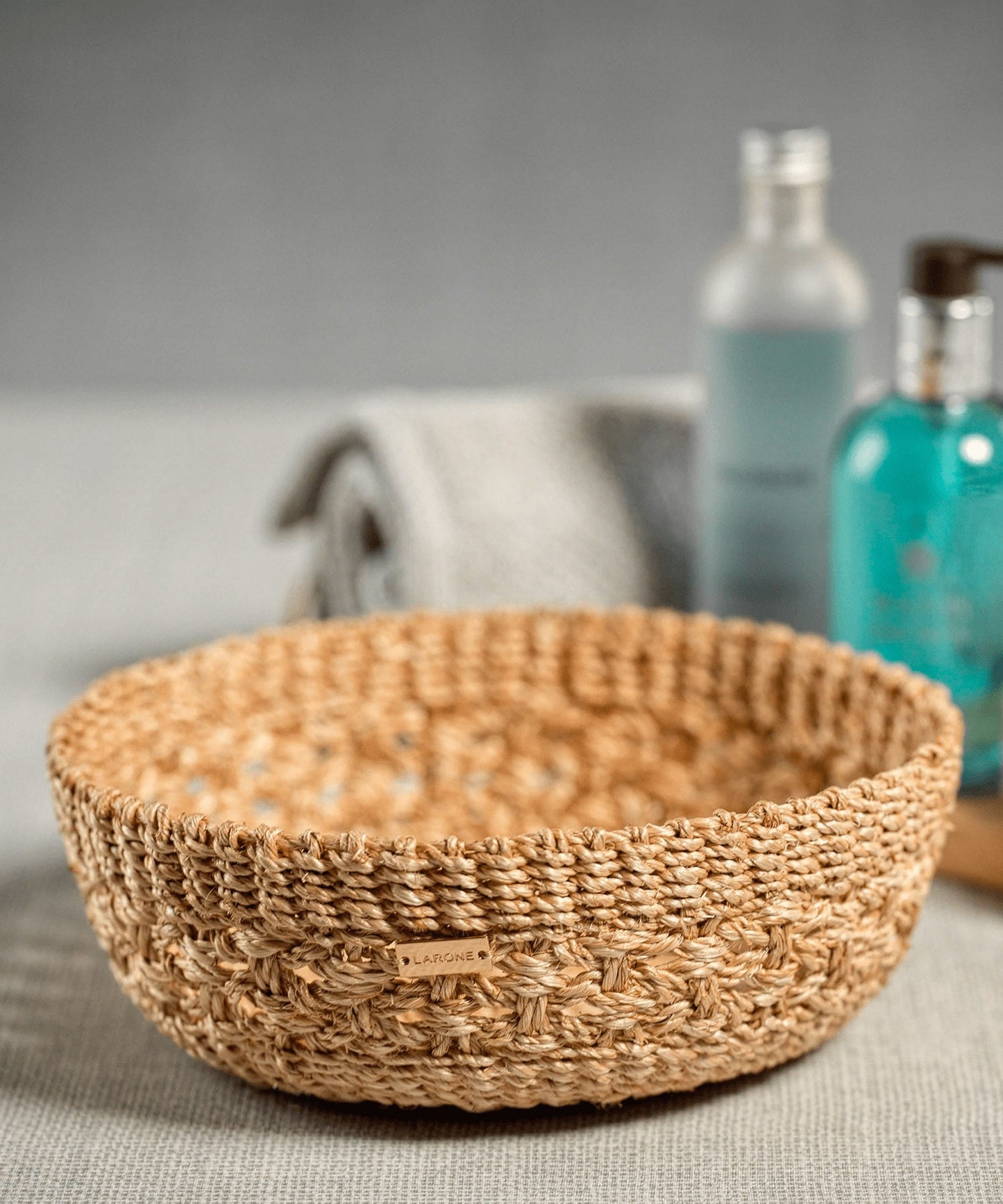 Myra Abaca Basket, Bowl - Stephenson House