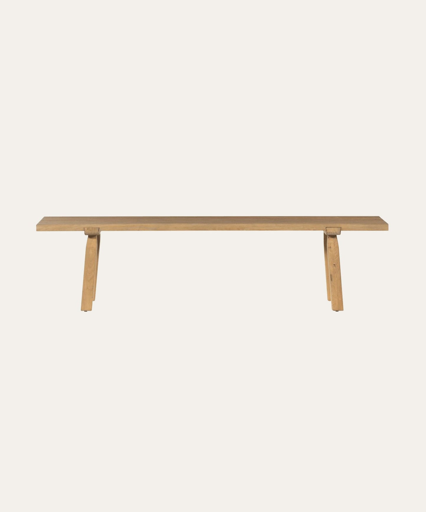 Natural Elm Dining Bench - Stephenson House