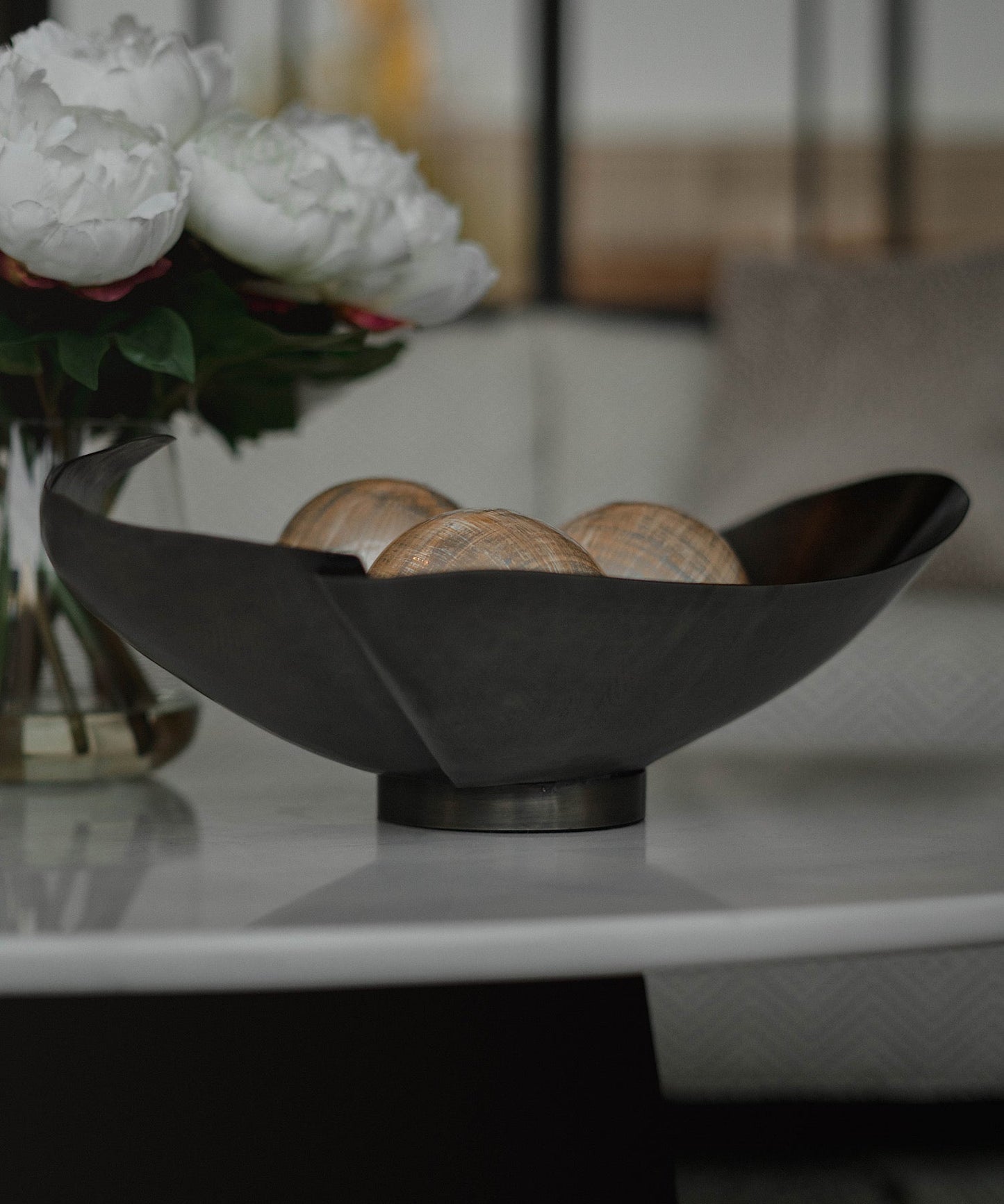 Pewter Rolled Bowl - Stephenson House