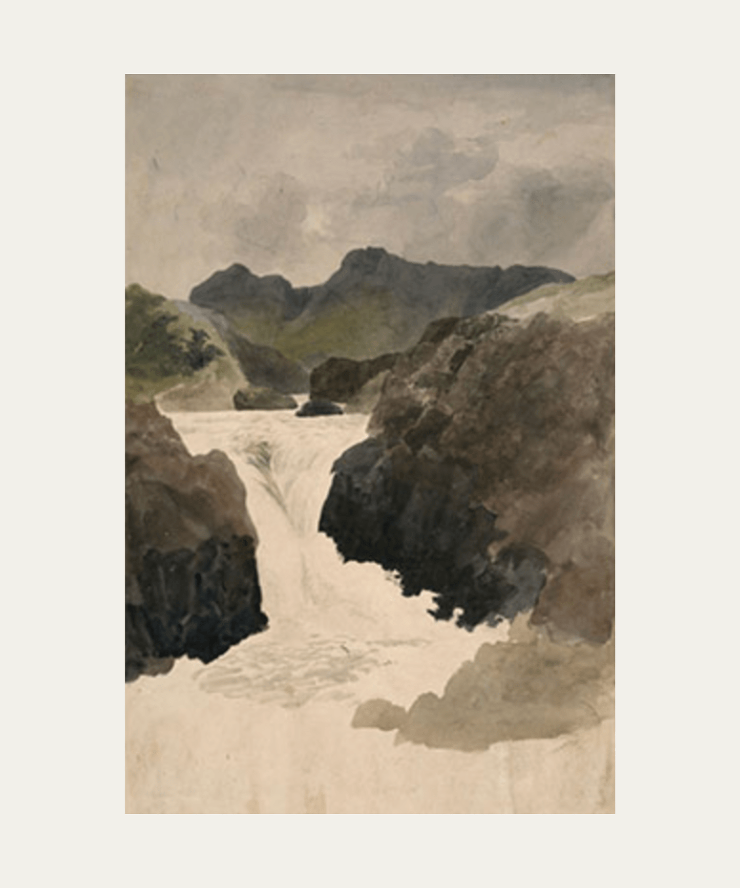 Simple Waterfall, Print - Stephenson House