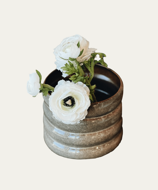 Ceramic Vase, Moss