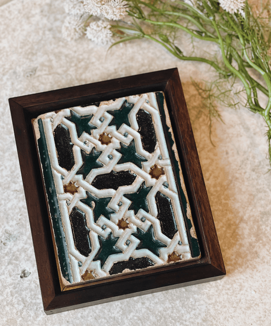 Alhambra Palace Tile Relic - Stephenson House