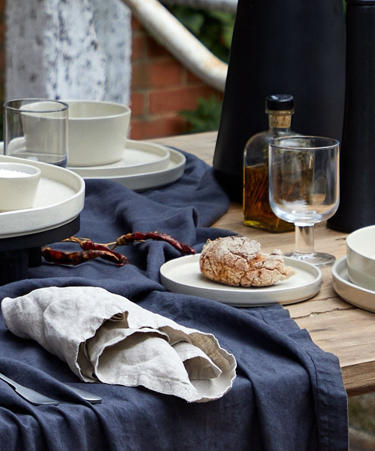 Lagoa Stone Appetizer / Bread Plate - Stephenson House