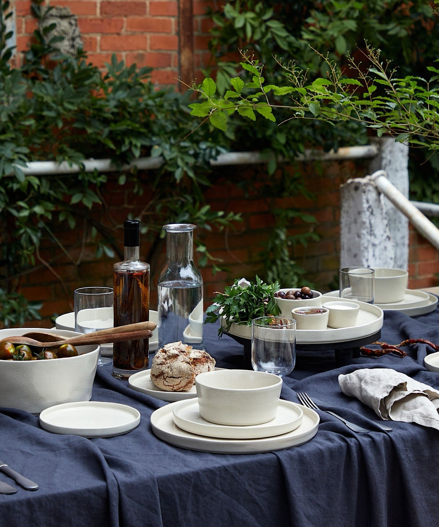 Lagoa Stone Charger Plate - Stephenson House