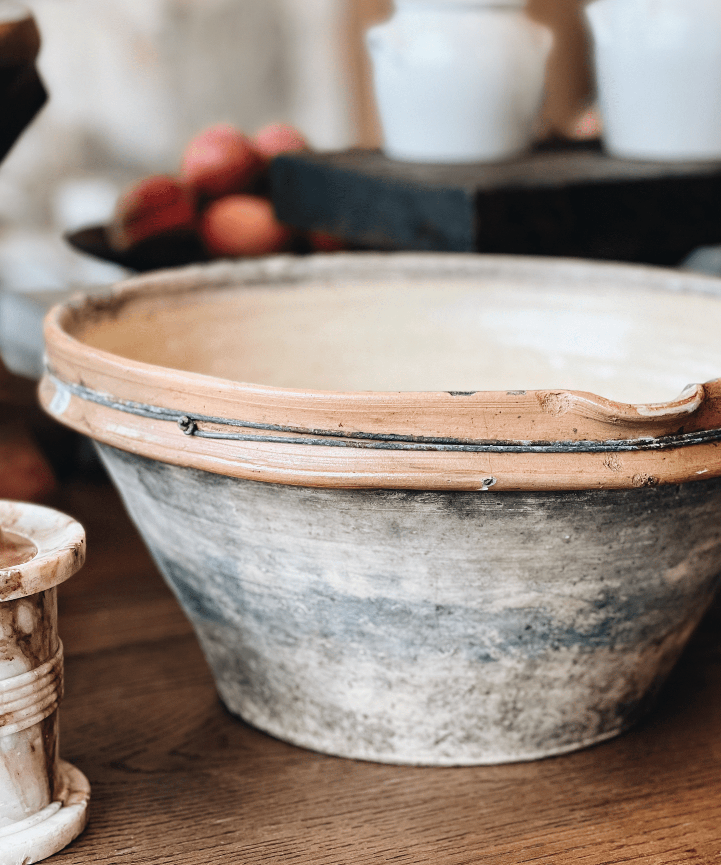 Vintage Terracotta Bowl - Stephenson House