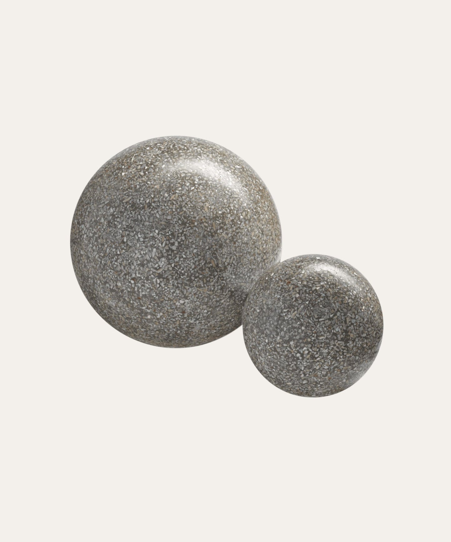 Abalone Concrete Sphere - Stephenson House