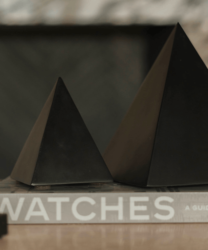 Black Concrete Pyramid - Stephenson House