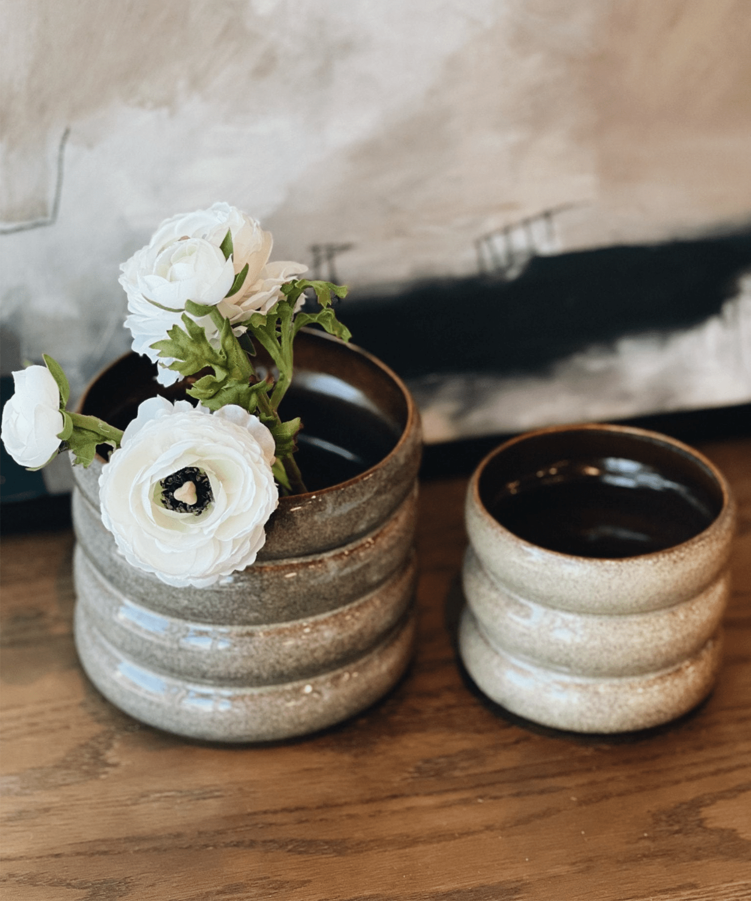 Ceramic Vase, Moss - Stephenson House