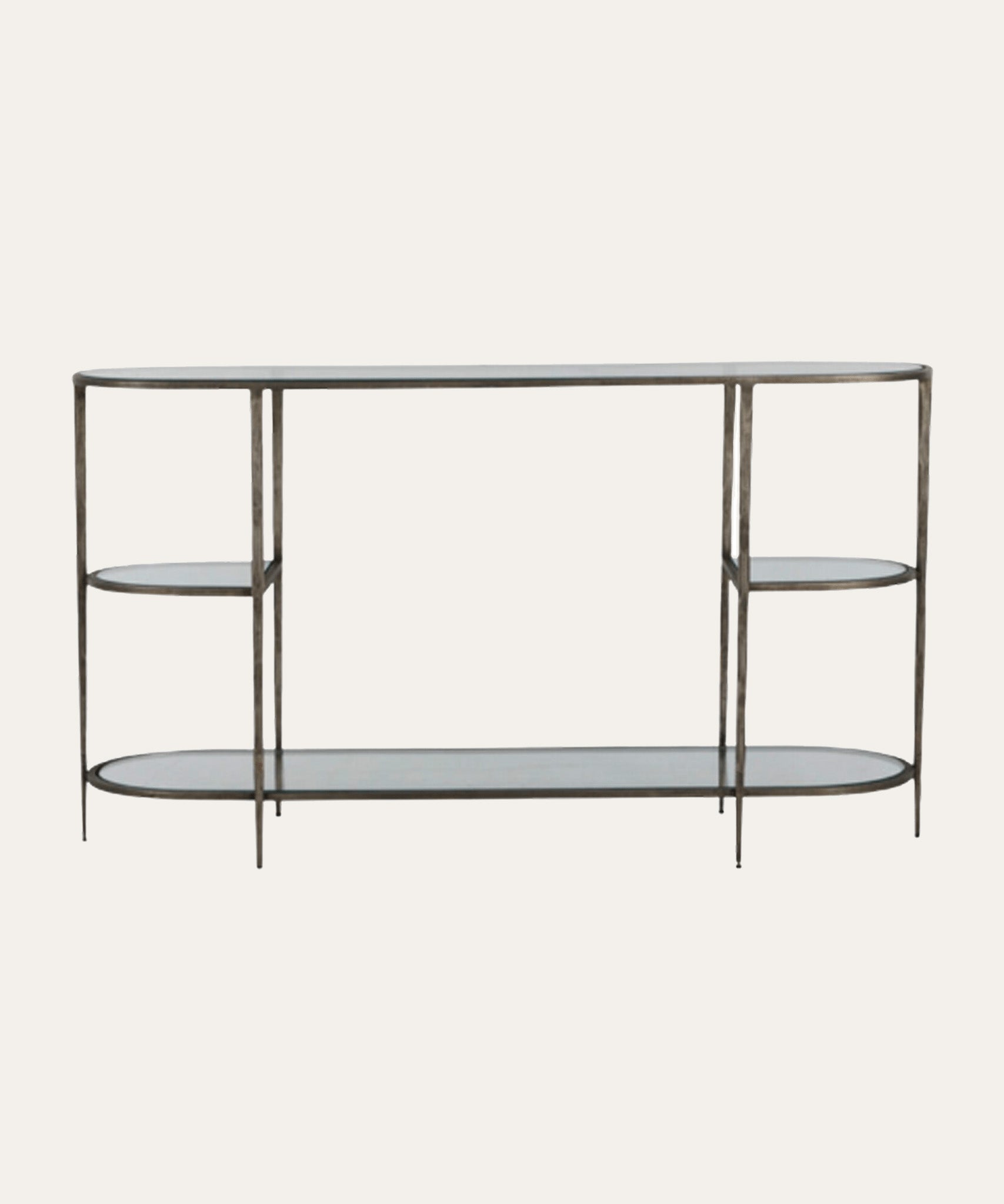 Console Table, Antique Nickel - Stephenson House