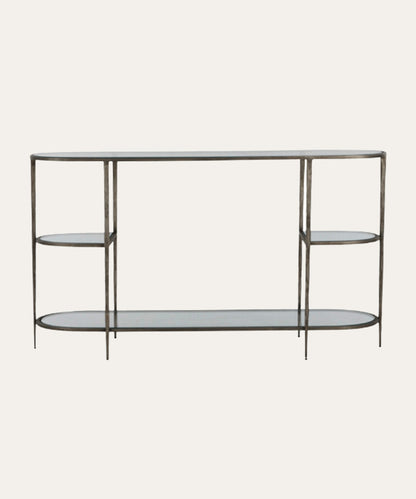 Console Table, Antique Nickel - Stephenson House