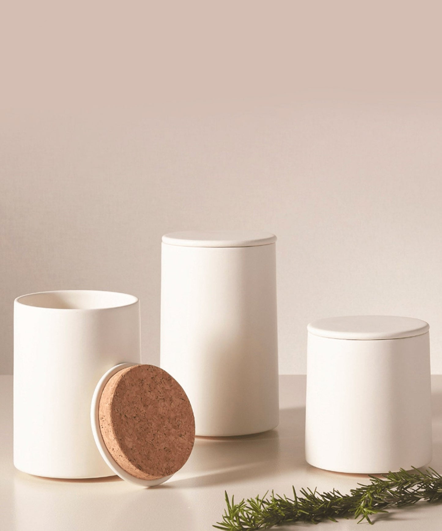 Encircle Canister, White - Stephenson House