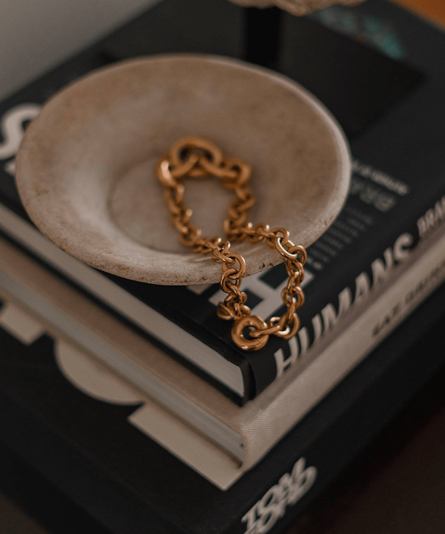 Marble Bowl, Antiqued White - Stephenson House