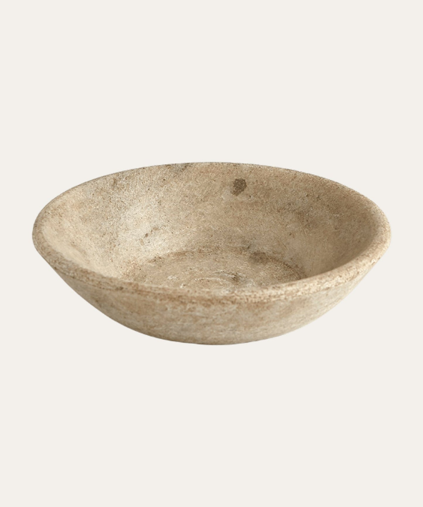 Marble Bowl, Antiqued White - Stephenson House