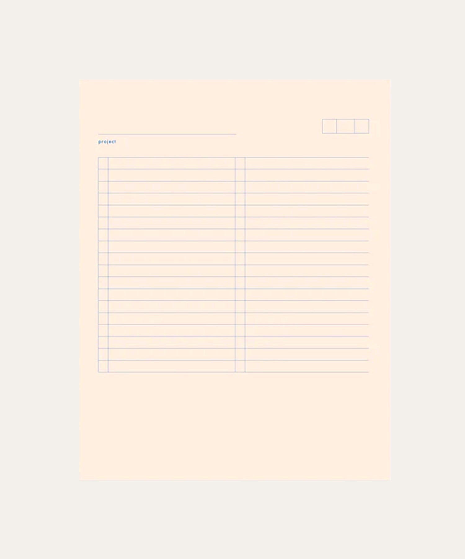 Pink Project Notepad - Stephenson House