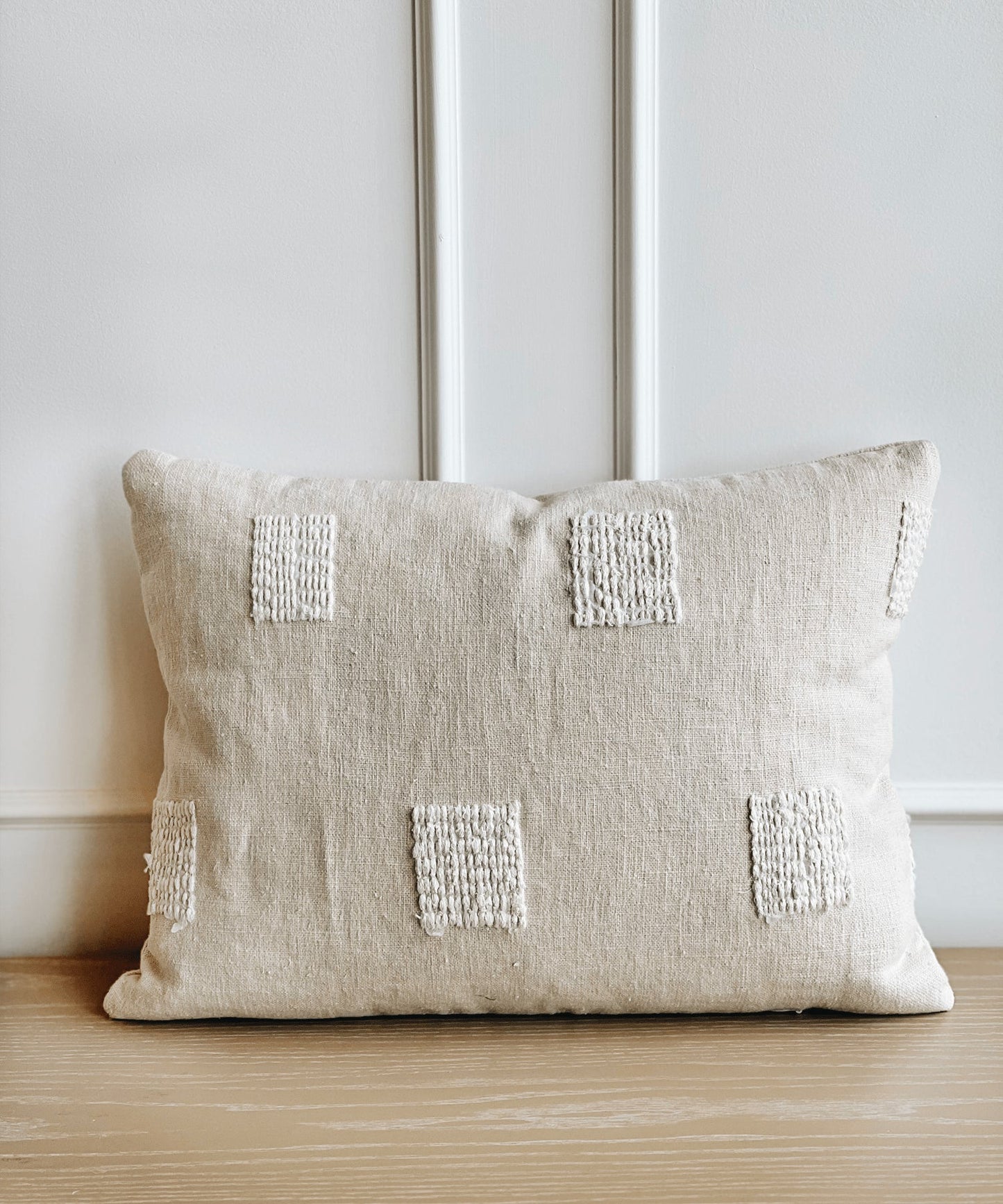 Tempo White Sand Pillow Cover - Stephenson House