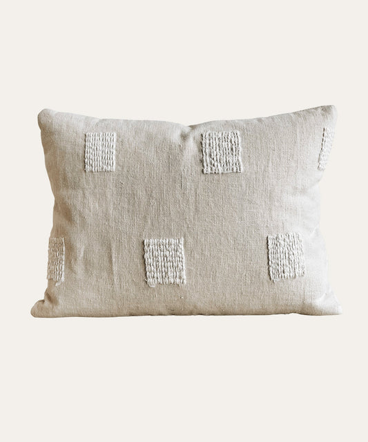 Tempo White Sand Pillow Cover - Stephenson House